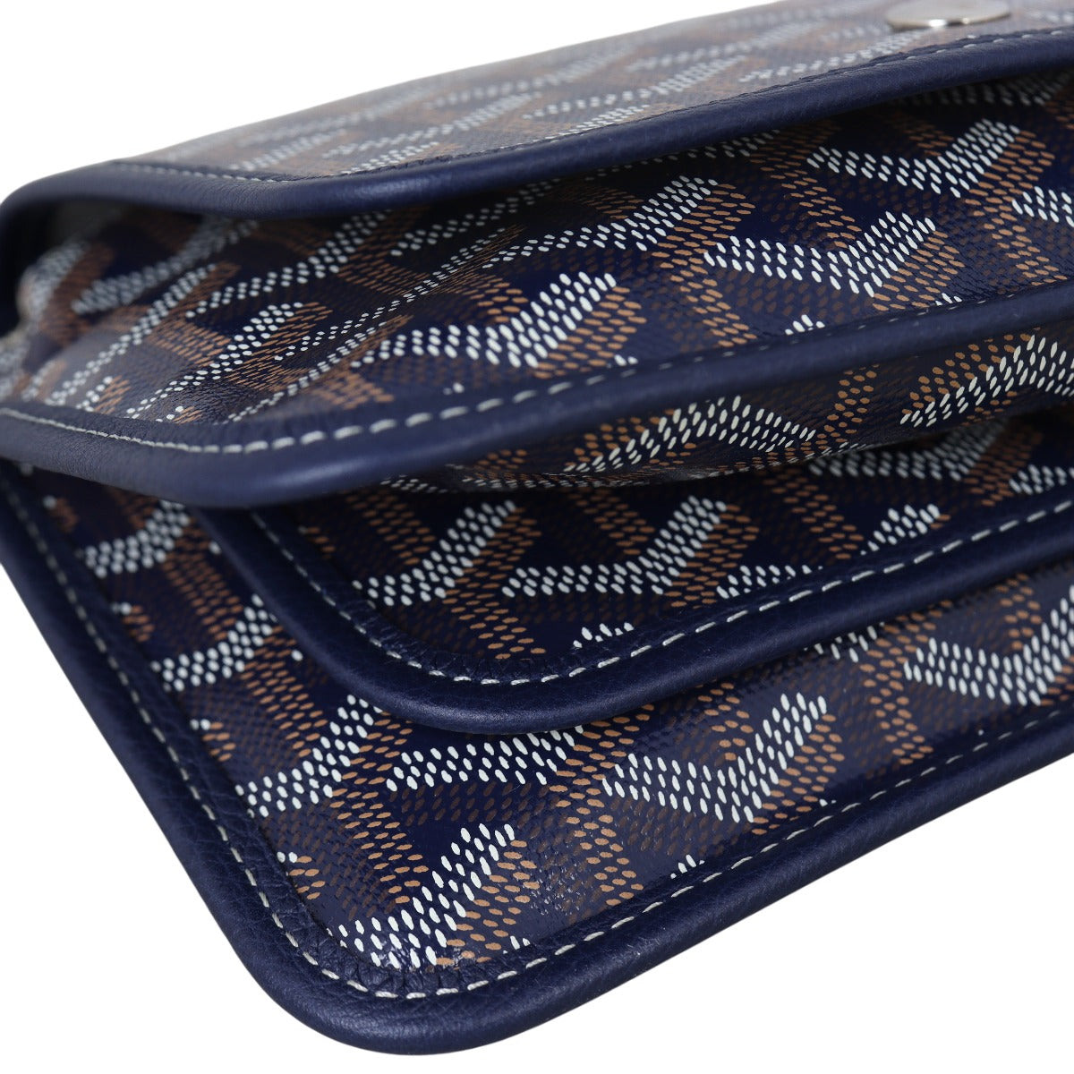 Goyard Plumet Pocket Wallet on Strap Goyardine