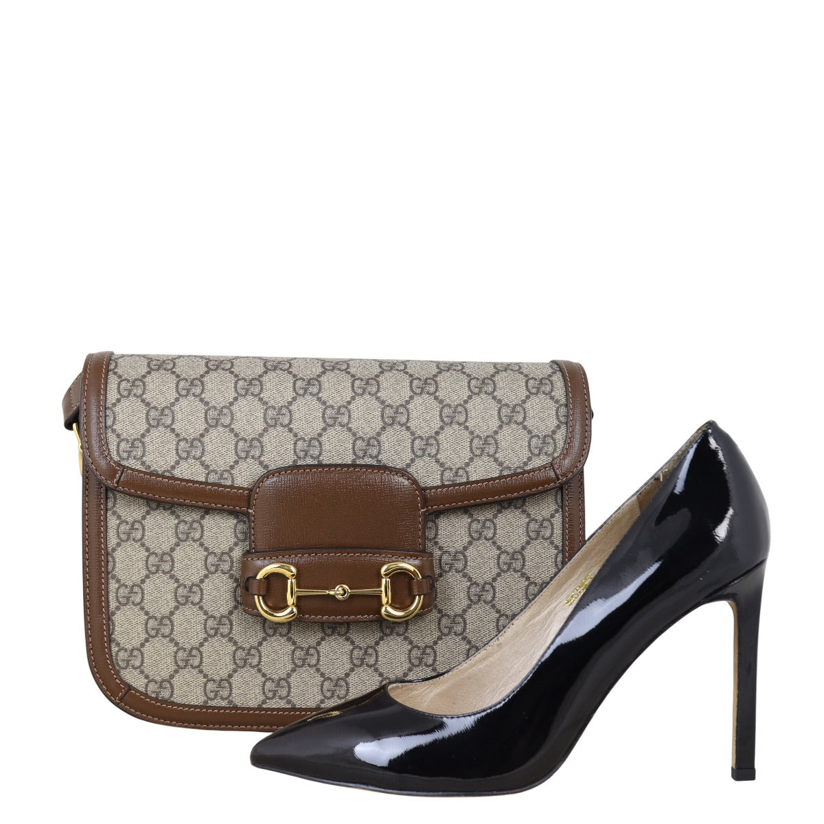 Gucci GG Supreme Horsebit 1955 Shoulder Bag