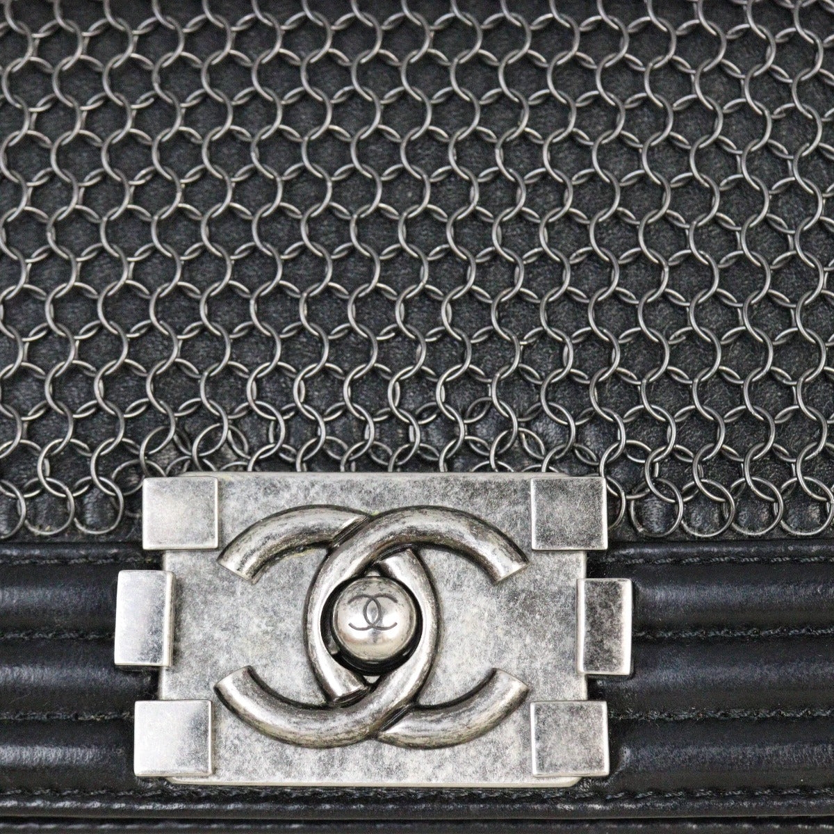 Chanel Boy Small Paris-Edinburgh Chainmail