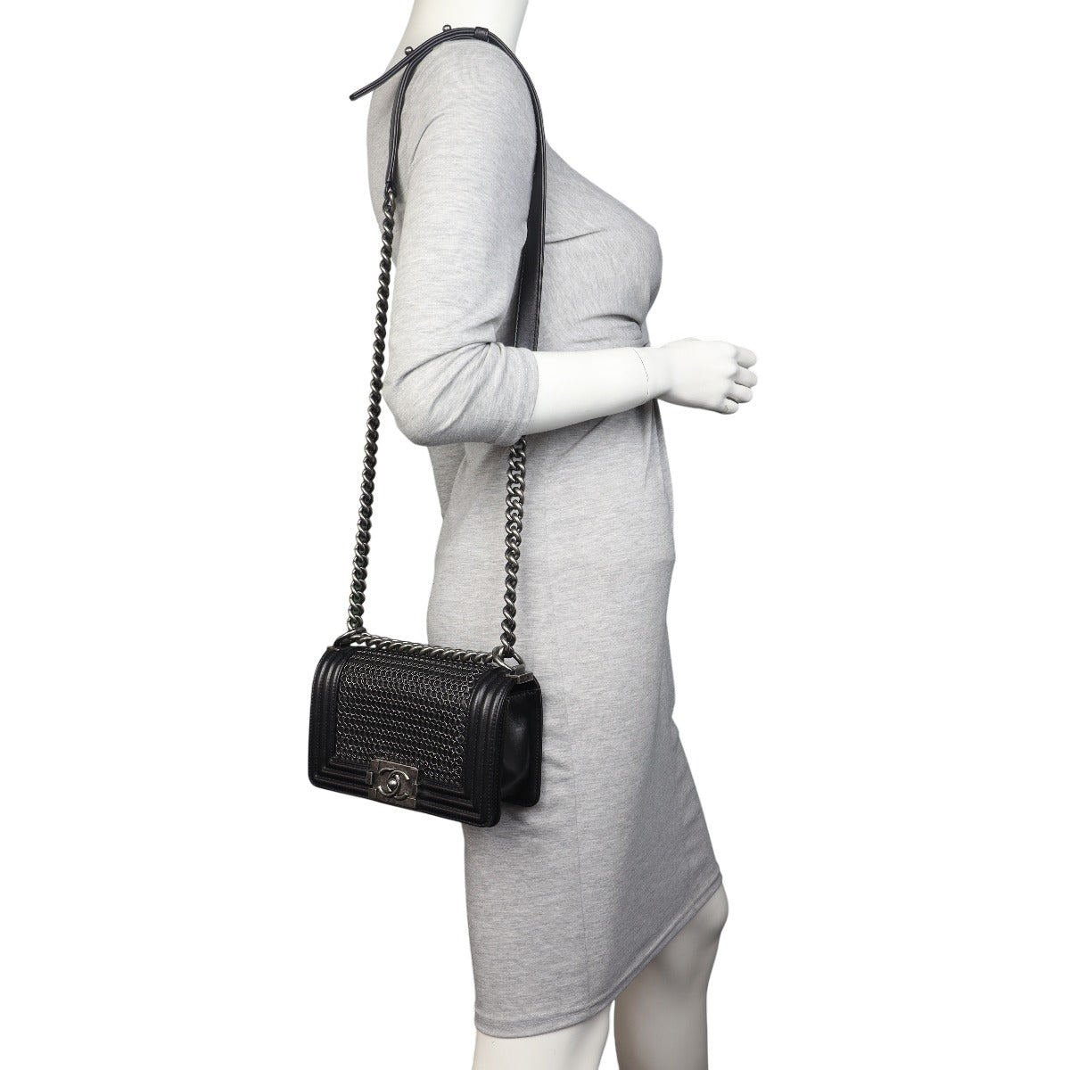 Chanel Boy Small Paris-Edinburgh Chainmail