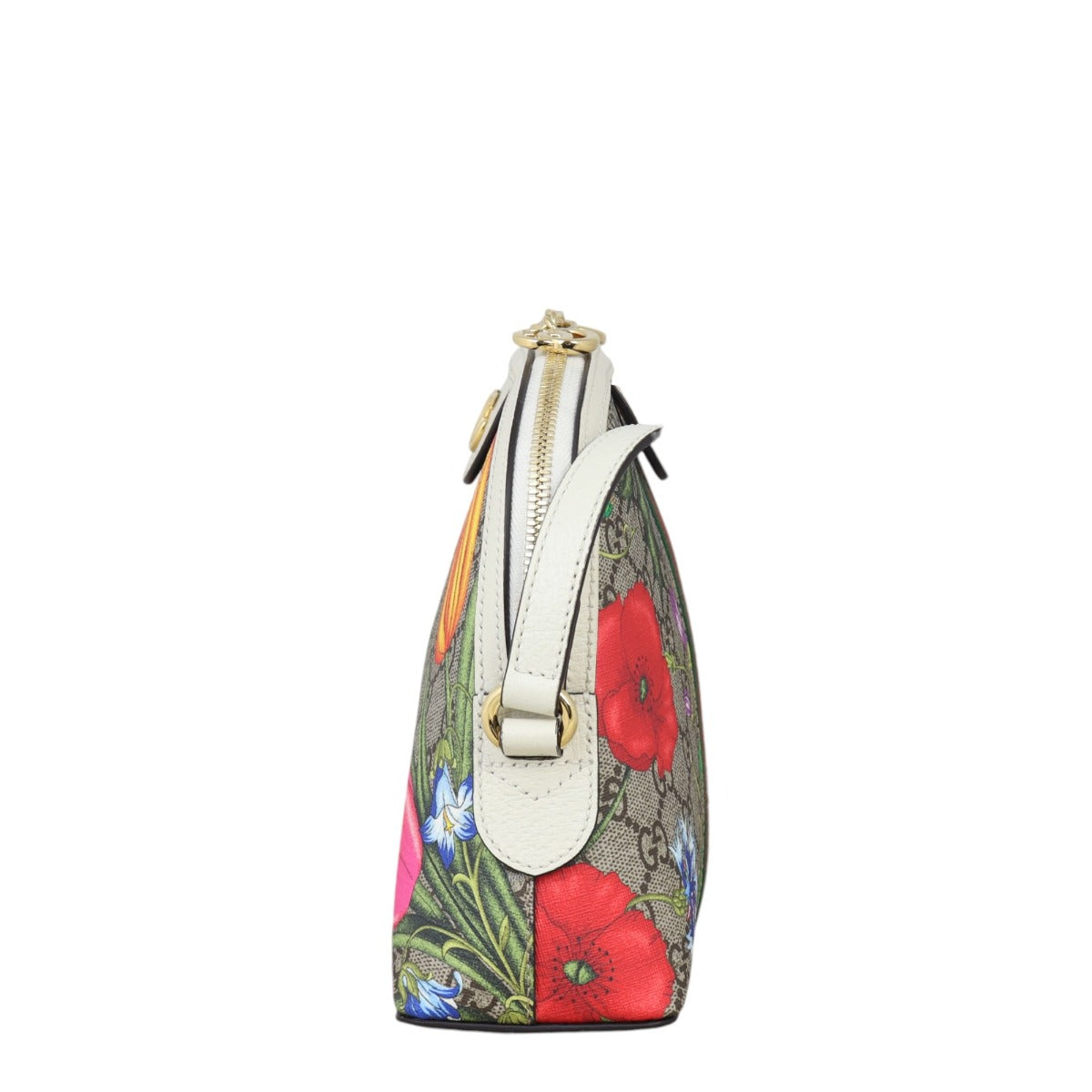 Gucci Ophidia GG Supreme Flora Small Shoulder Bag