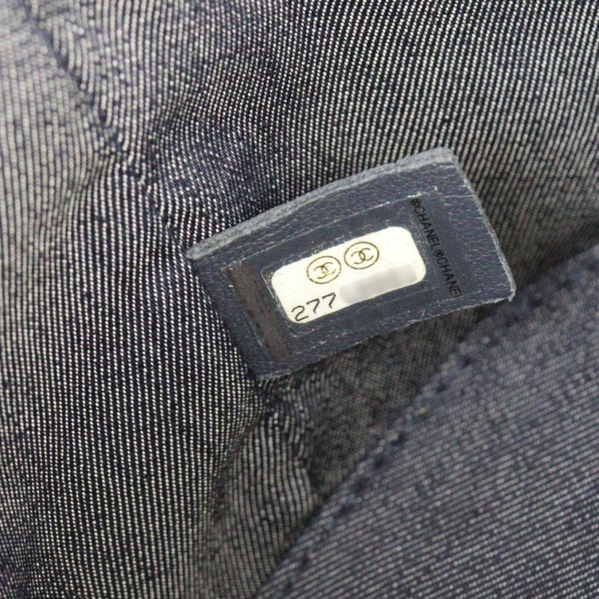 Chanel CC Tweed Vanity Case