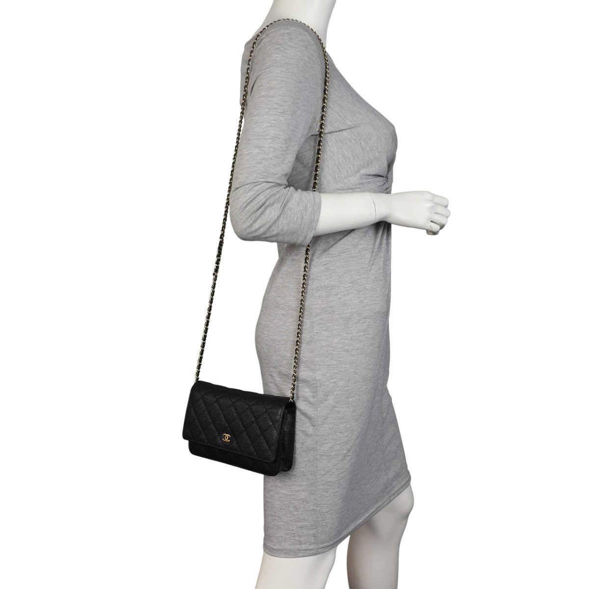 Chanel Classic Wallet on Chain