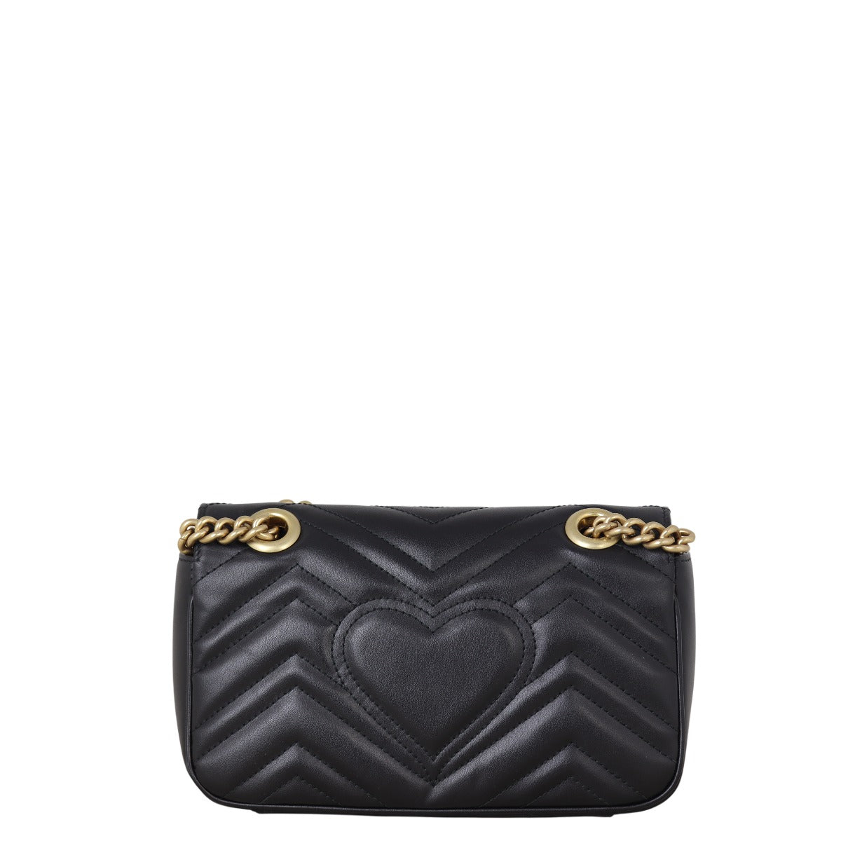 Gucci GG Marmont Matelasse Small Shoulder Bag Black