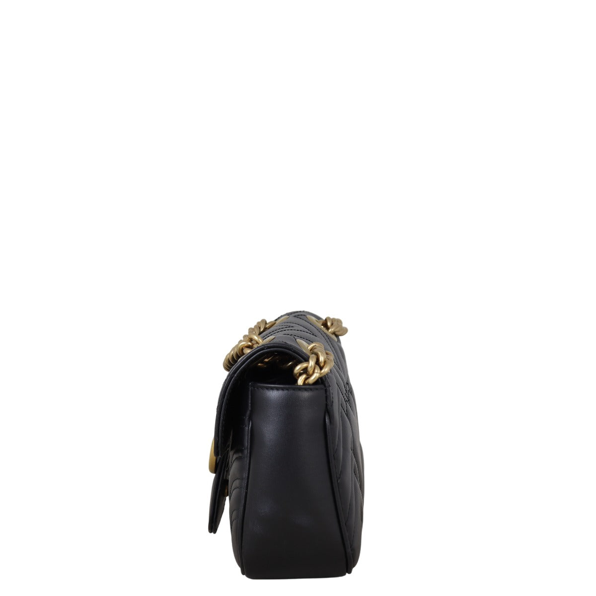 Gucci GG Marmont Matelasse Small Shoulder Bag Black