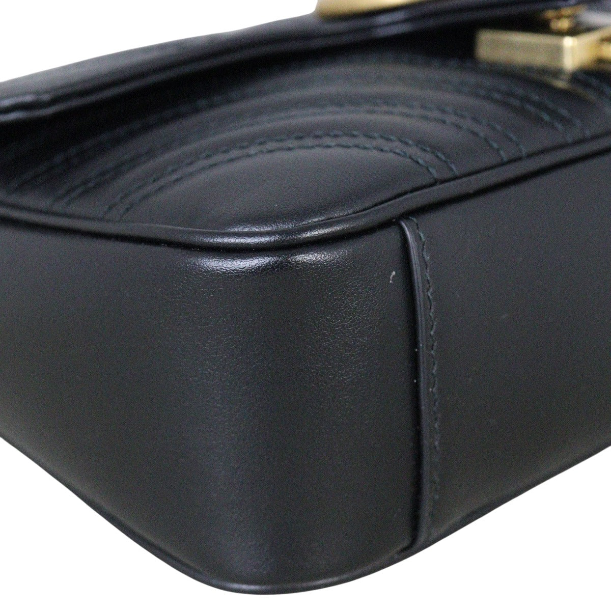 Gucci GG Marmont Matelasse Small Shoulder Bag Black
