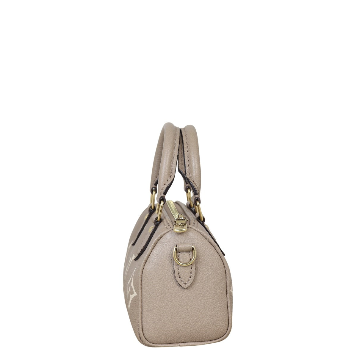 Louis Vuitton Nano Speedy Monogram Empreinte Giant Bicolour