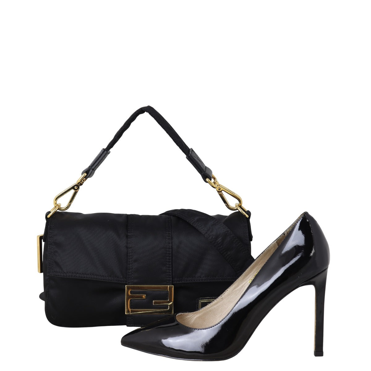 Fendi x Porter Baguette Bag Nylon