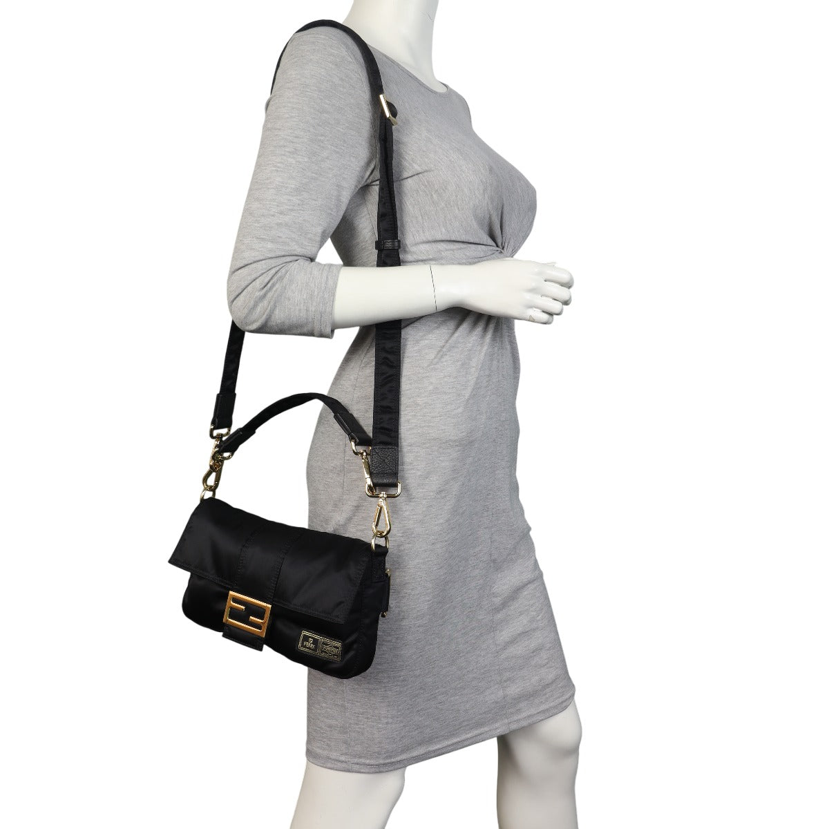 Fendi x Porter Baguette Bag Nylon