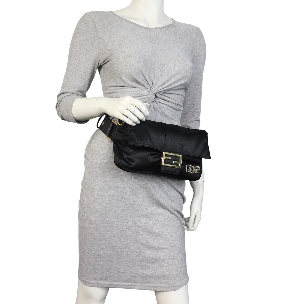 Fendi x Porter Baguette Bag Nylon