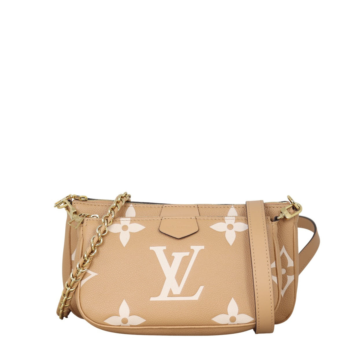 Louis Vuitton Multi Pochette Accessoires Monogram Empreinte Giant Bicolour