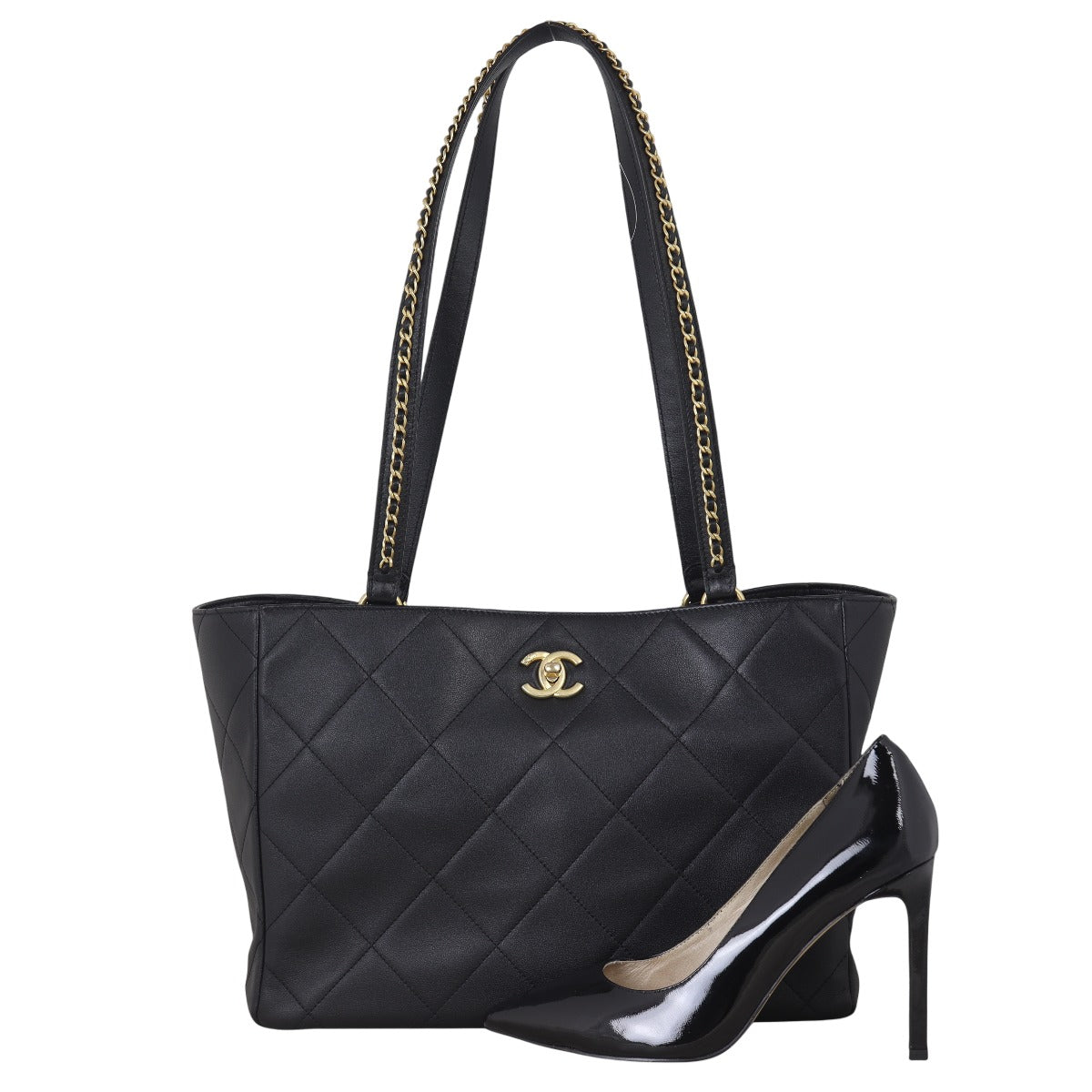 Chanel CC Chain Shopping Tote