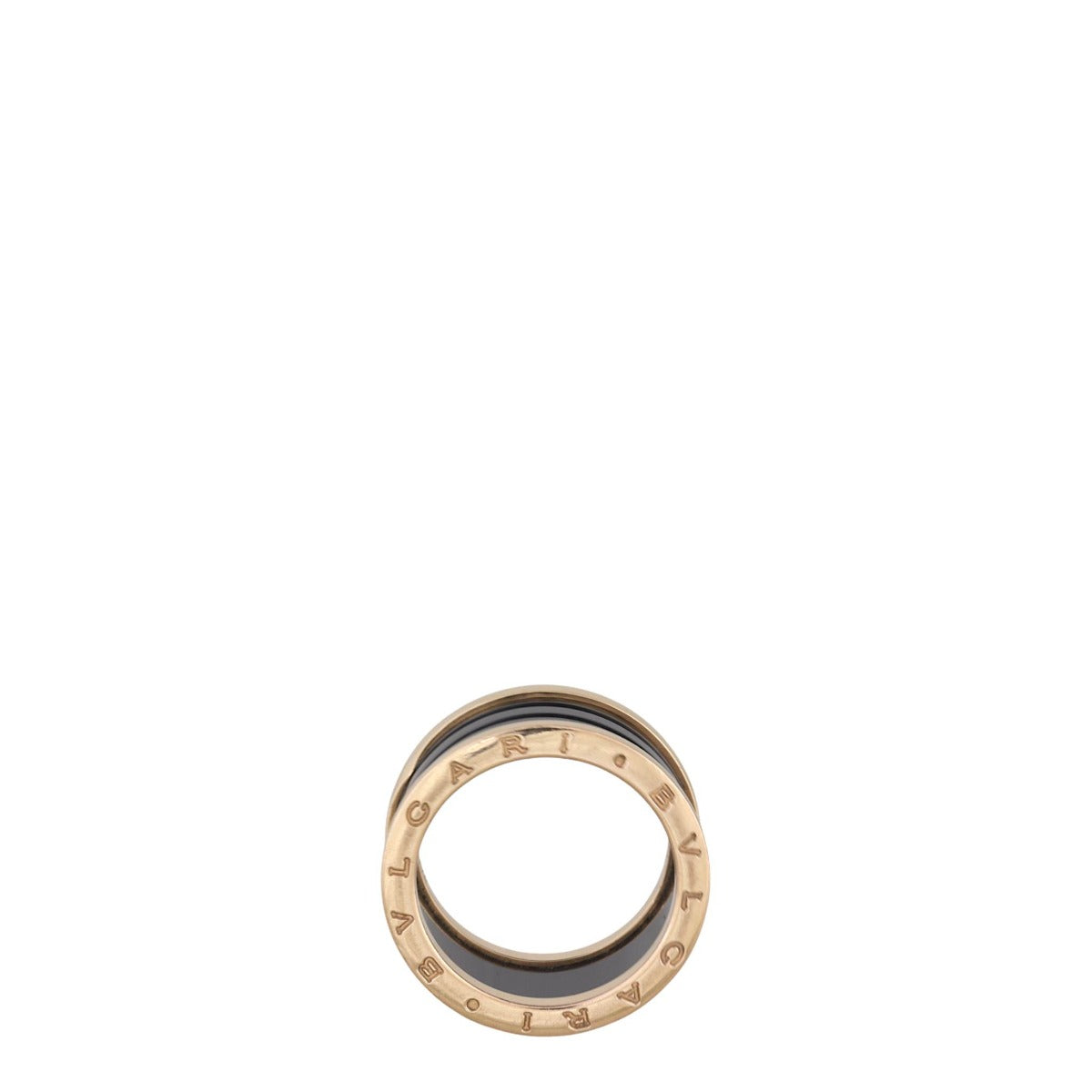 Bvlgari B.Zero1 18k Rose Gold Four Band Ring