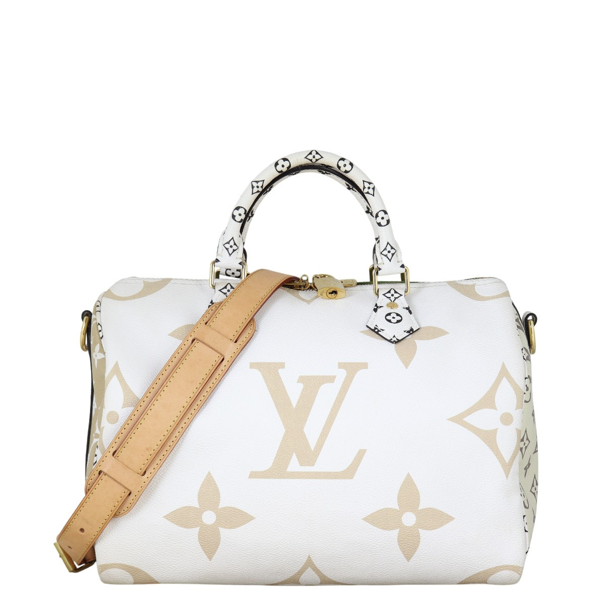Louis Vuitton Speedy 30 Bandouliere Monogram Giant