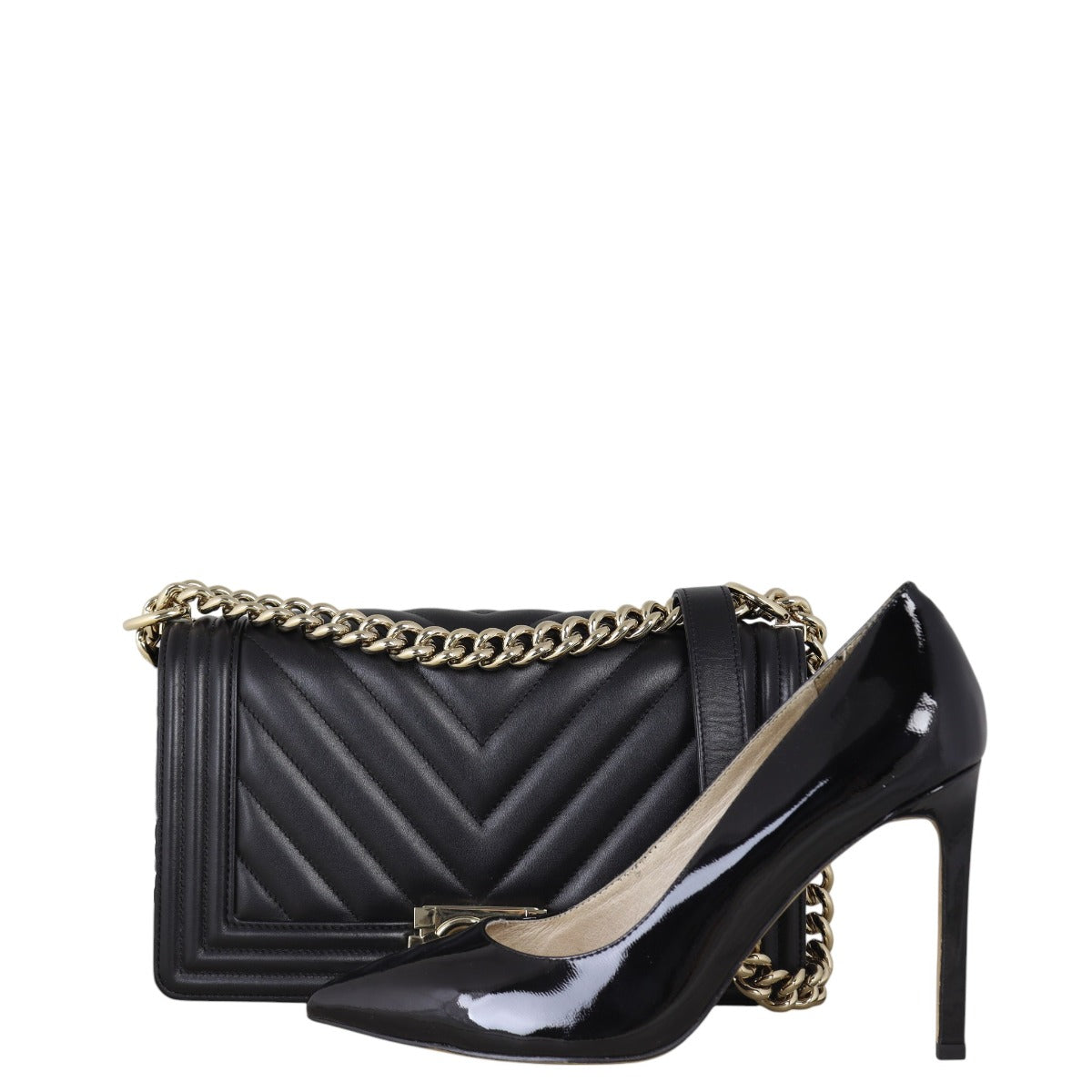 Chanel Boy Old Medium Chevron