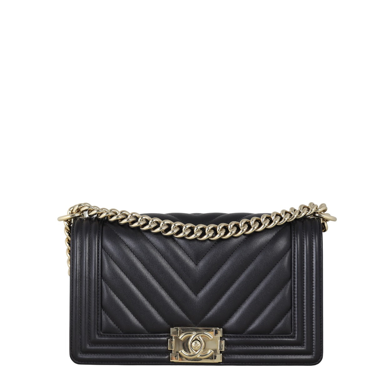 Chanel Boy Old Medium Chevron