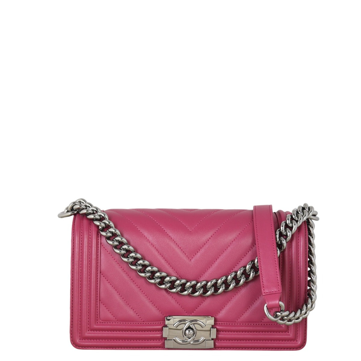 Chanel Boy Old Medium Chevron