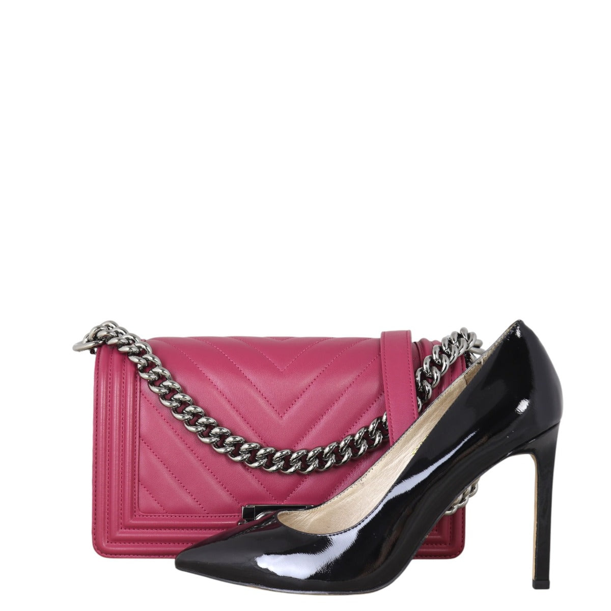 Chanel Boy Old Medium Chevron