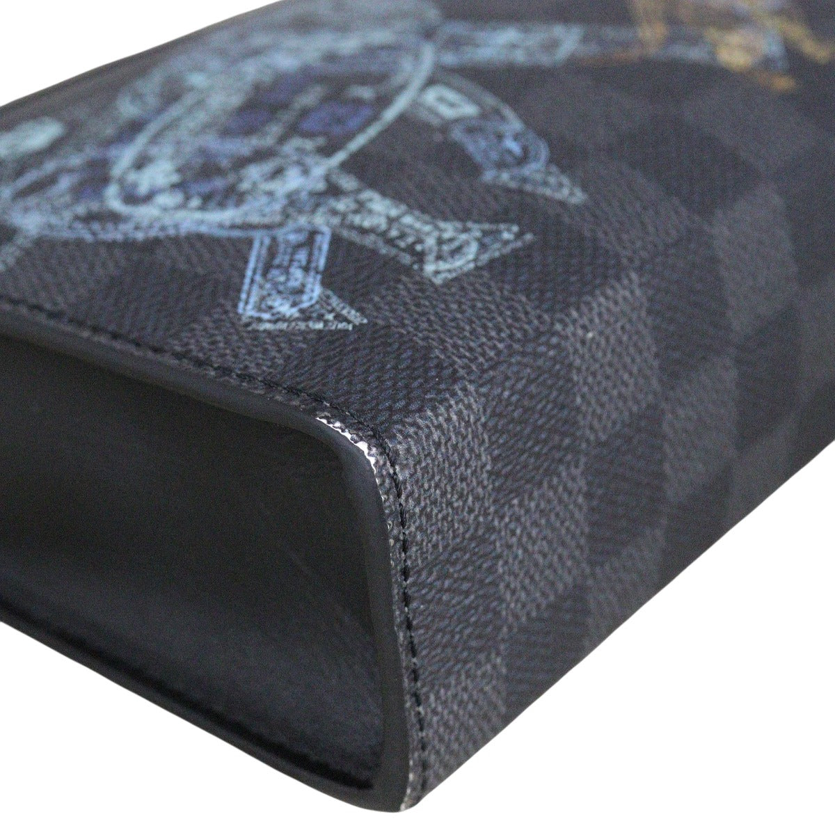 Louis Vuitton Gaston Wearable Wallet Damier Graphite Wild Animals