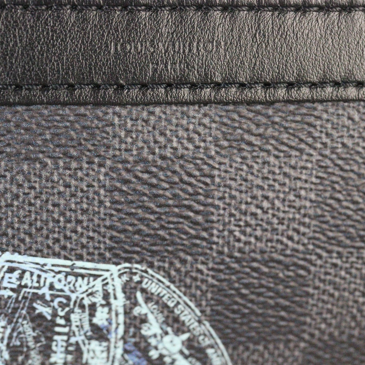 Louis Vuitton Gaston Wearable Wallet Damier Graphite Wild Animals