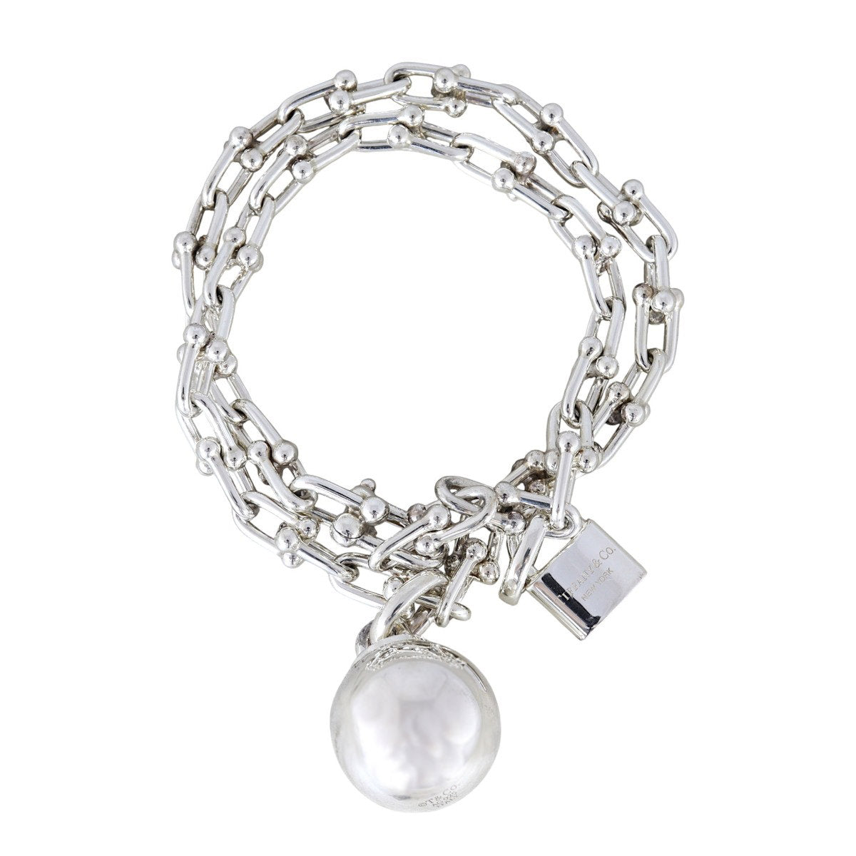 Tiffany & Co HardWear Sterling Silver Small Wrap Bracelet