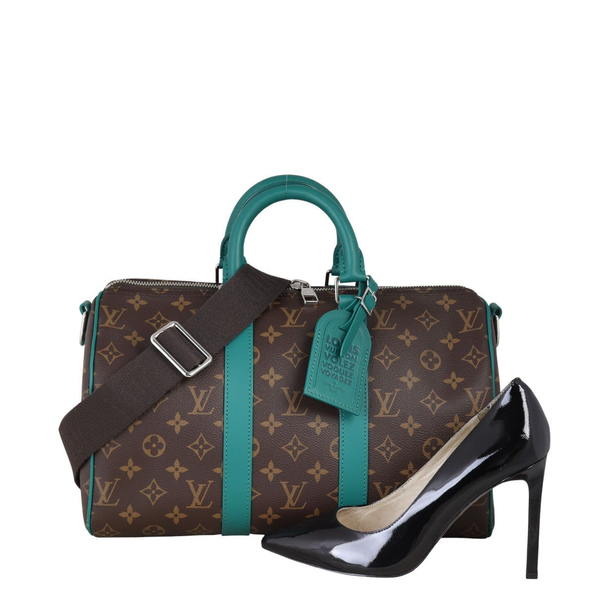 Louis Vuitton Keepall 35 Bandouliere Monogram Macassar