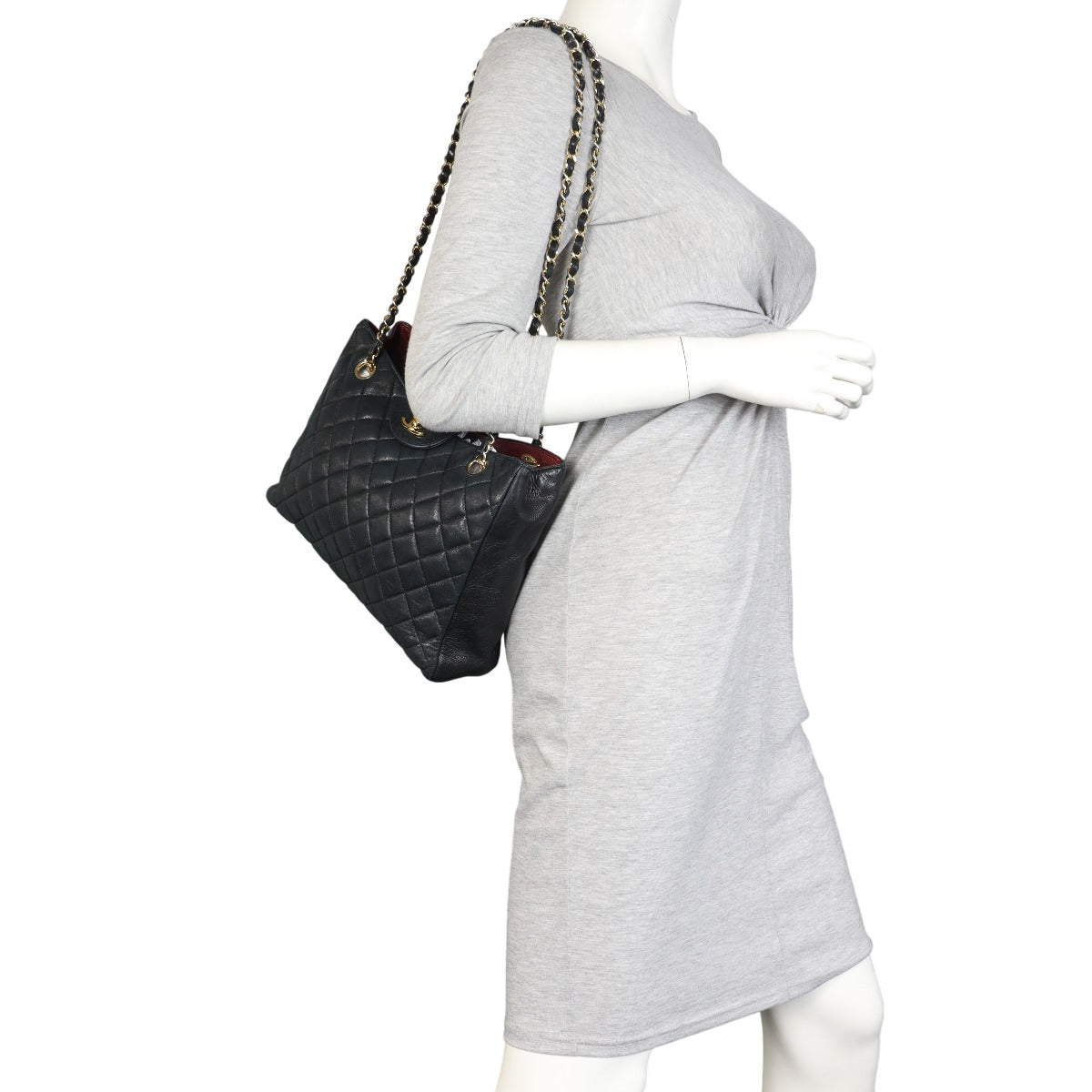 Chanel CC Quilted Tote Vintage