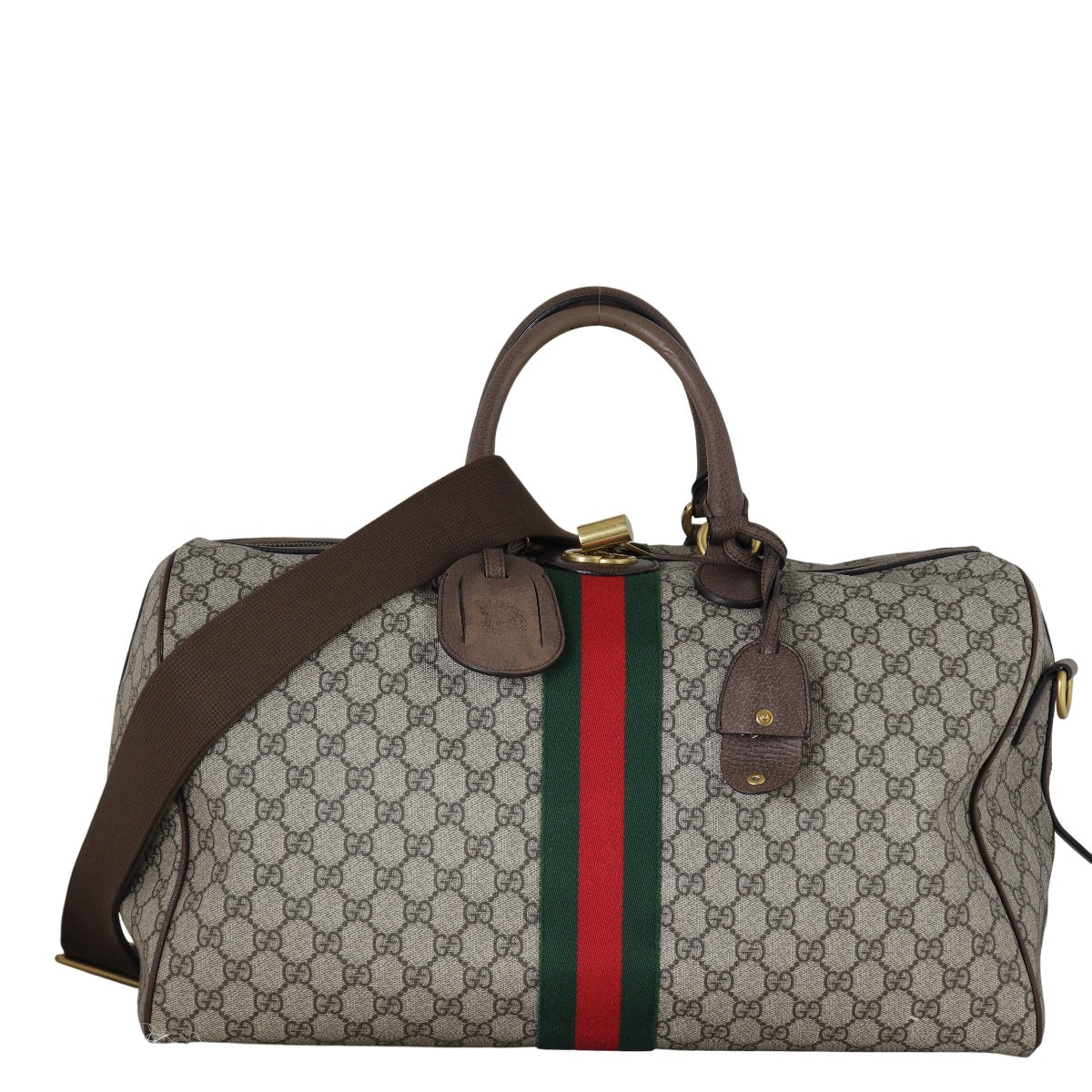 Gucci GG Supreme Ophidia Carry-On Duffle Medium