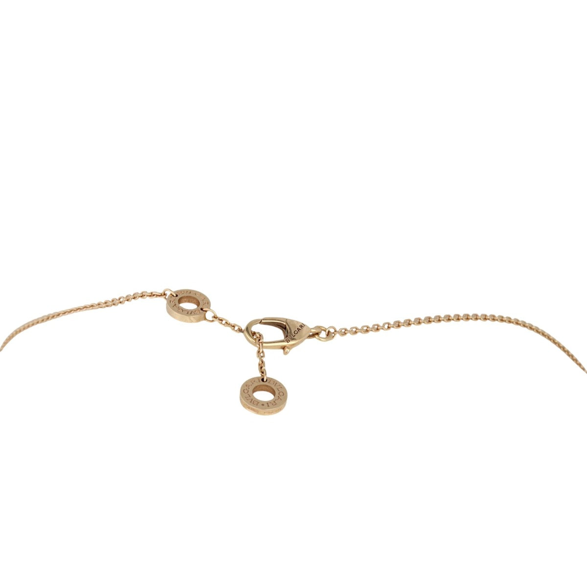 Bvlgari Diva's Dream 18k Rose Gold Diamond Mother of Pearl Pendant Necklace