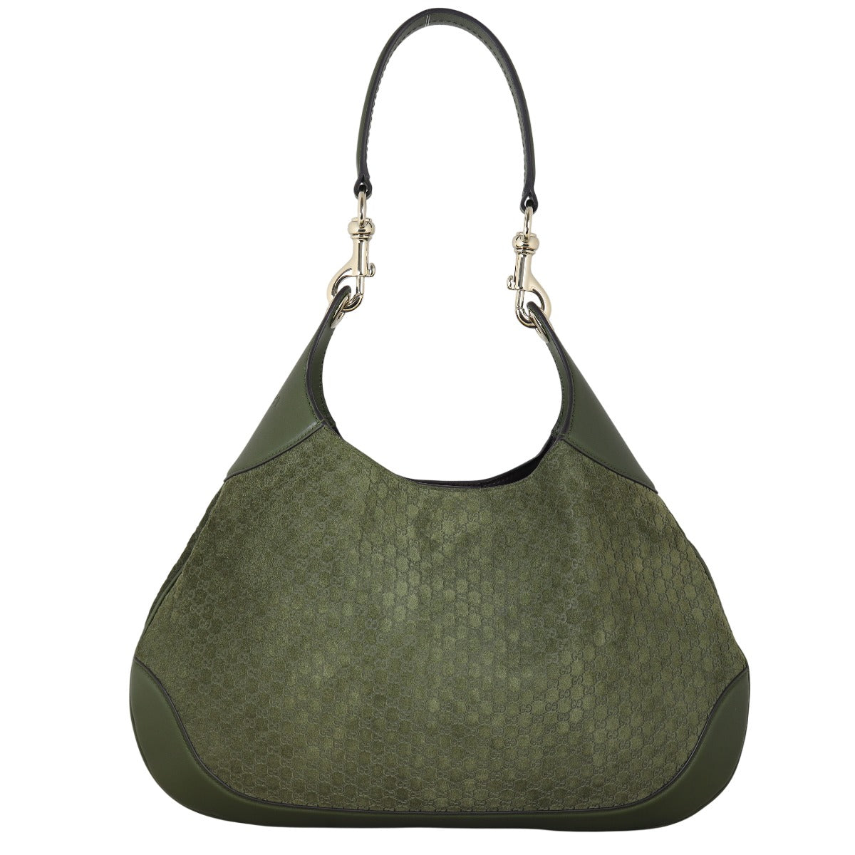Gucci Microguccissima B Medium Hobo Suede