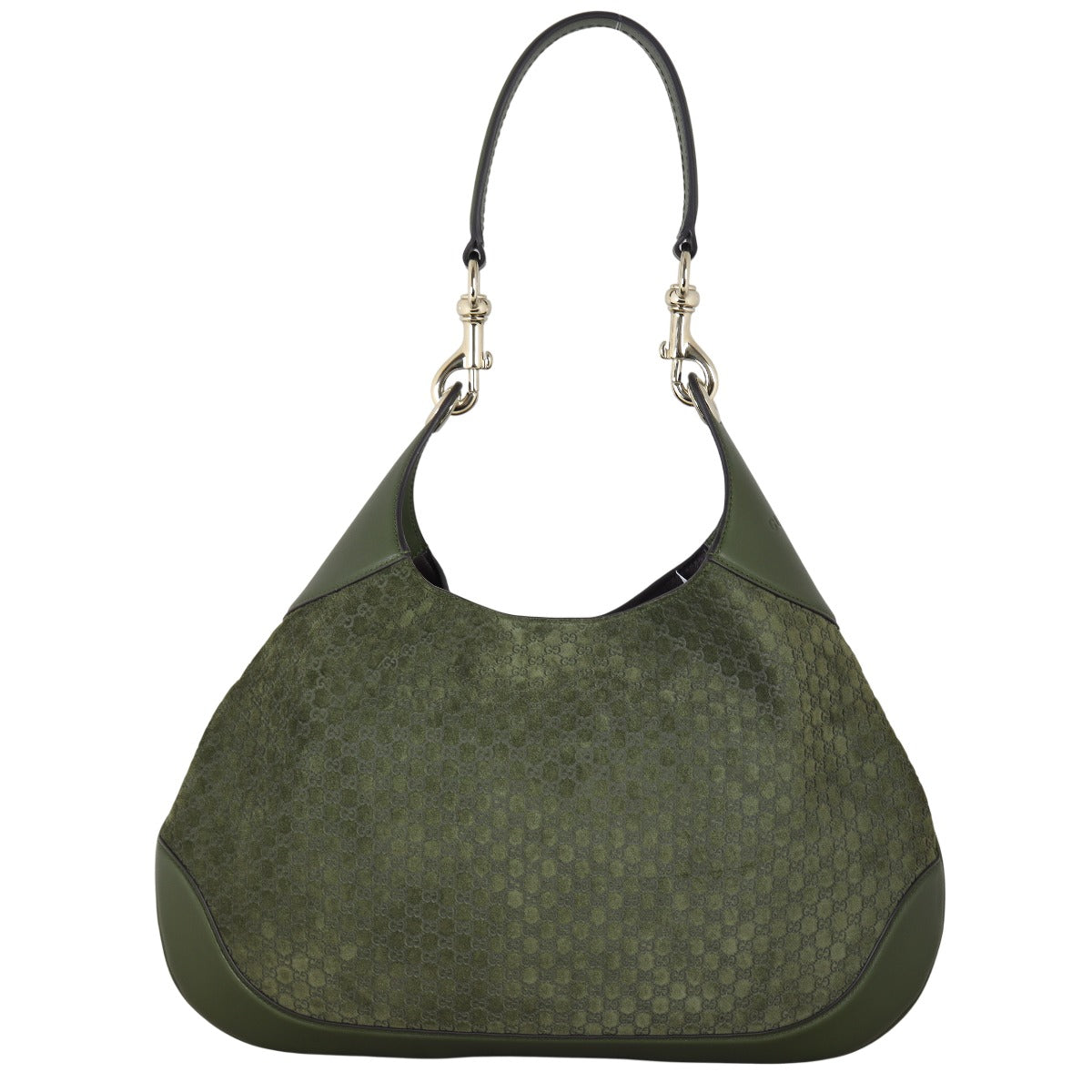 Gucci Microguccissima B Medium Hobo Suede