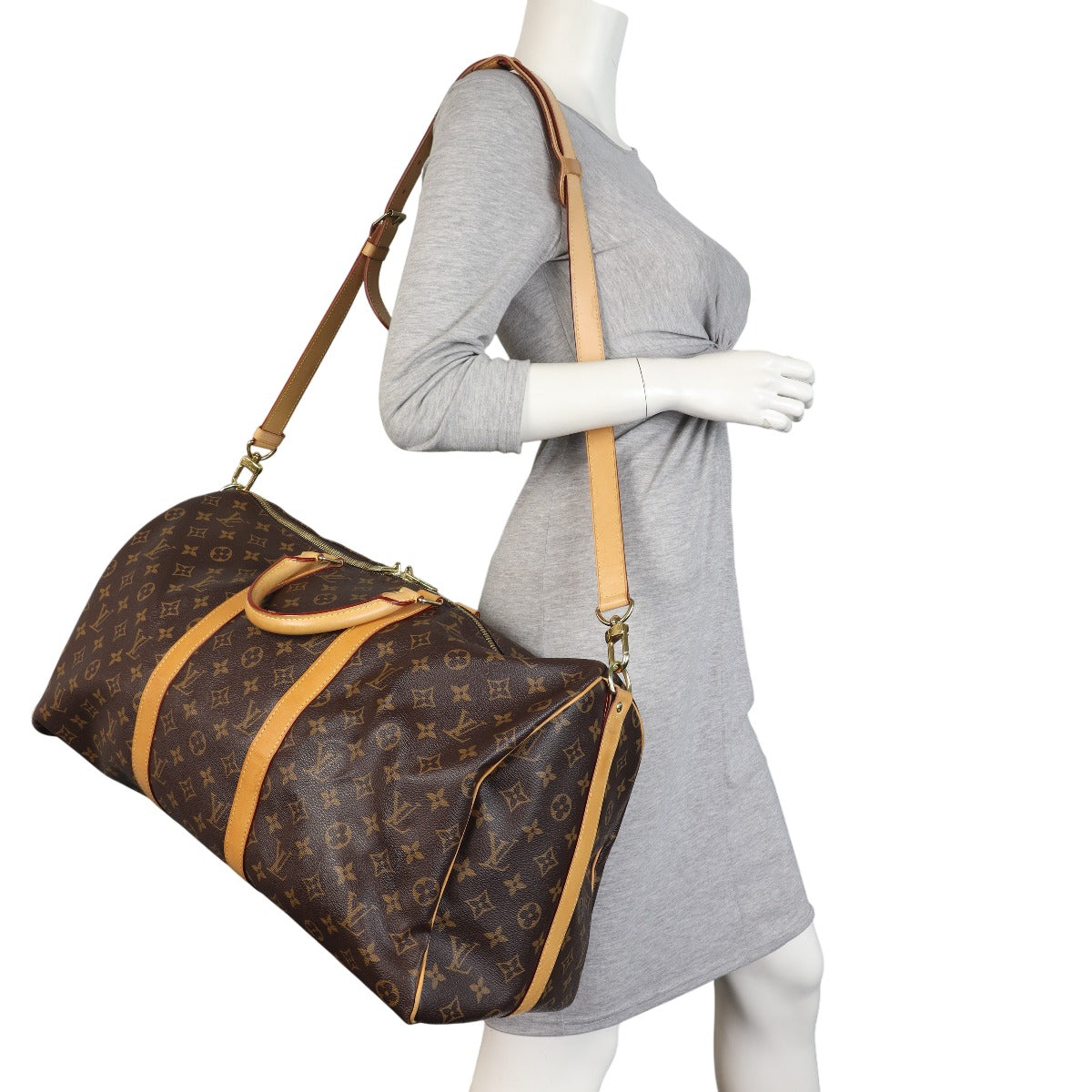 Louis Vuitton Keepall 50 Bandouliere Monogram