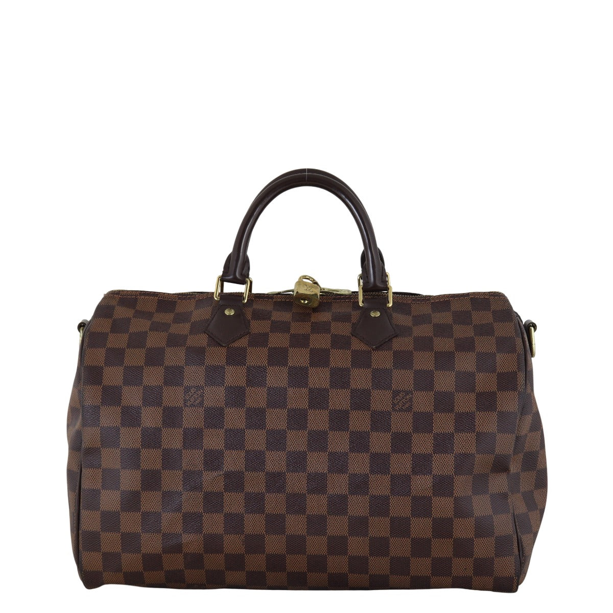 Louis Vuitton Speedy 35 Bandouliere Damier Ebene