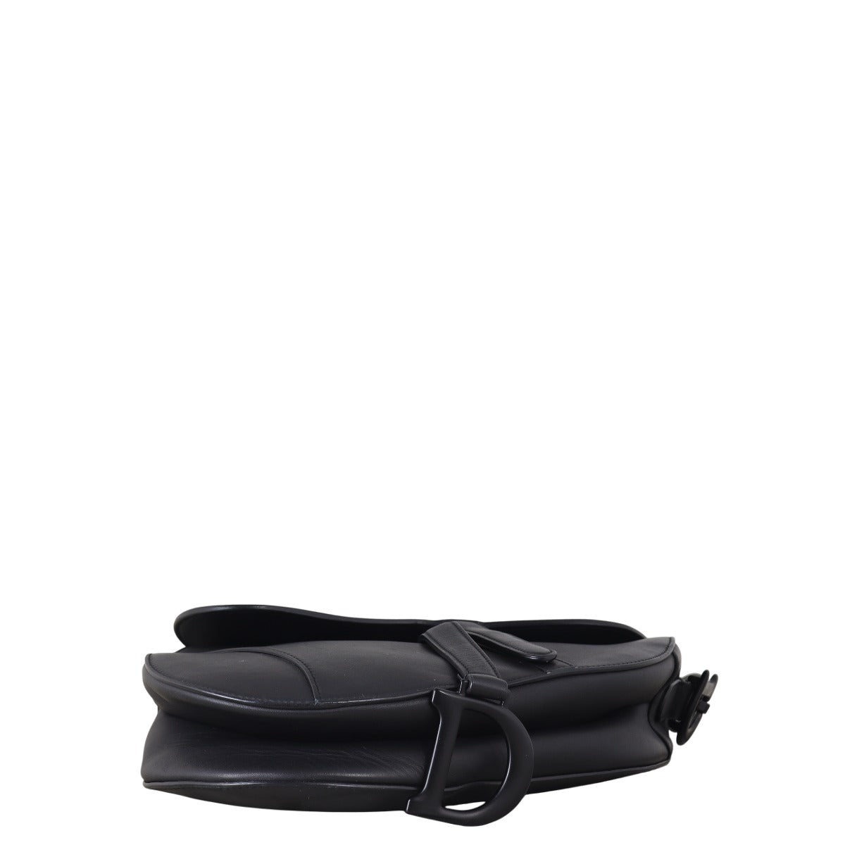 Dior Saddle Bag with Embroidered Strap Ultramatte