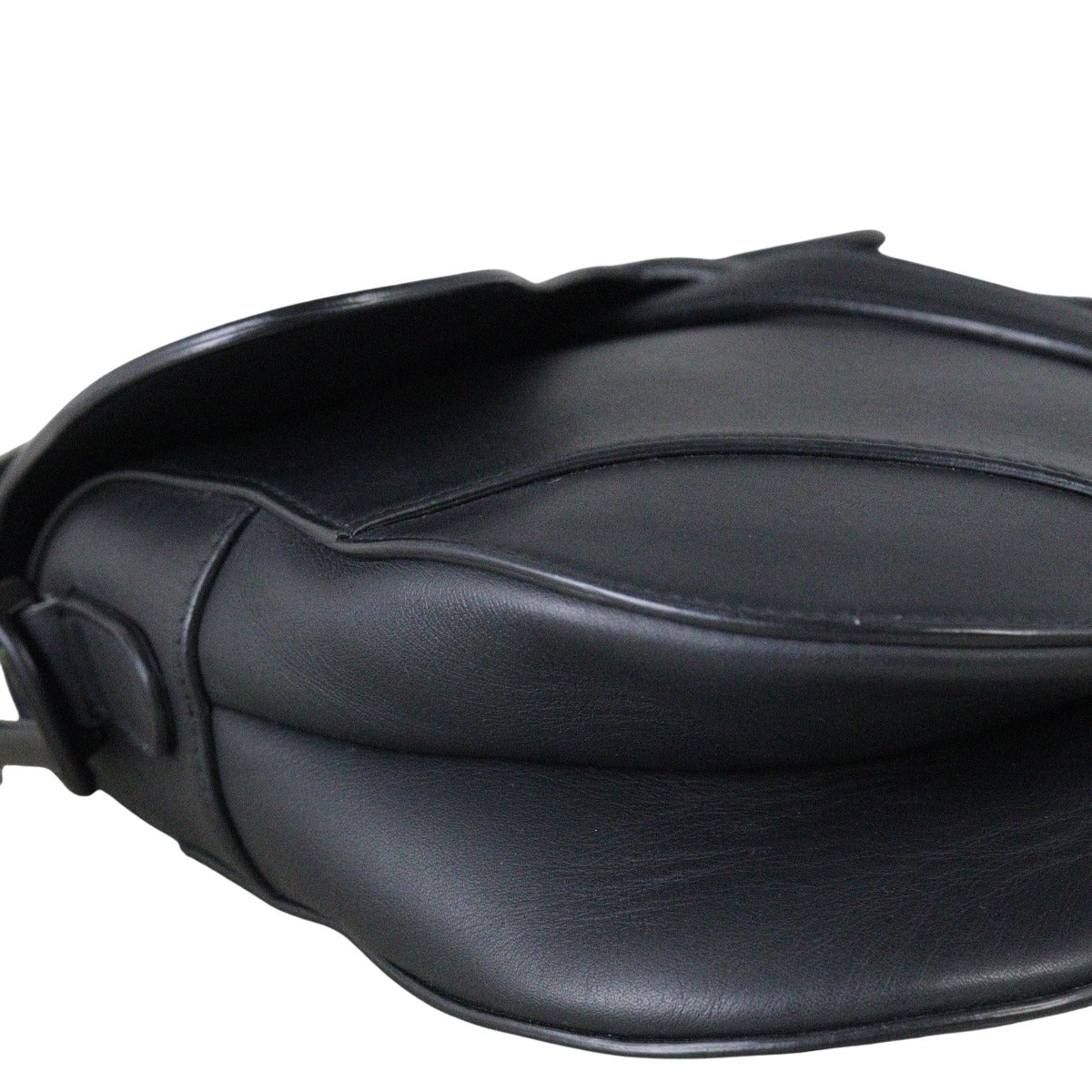 Dior Saddle Bag with Embroidered Strap Ultramatte