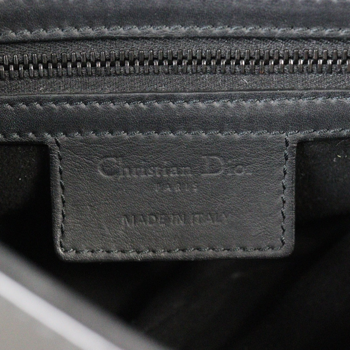 Dior Saddle Bag with Embroidered Strap Ultramatte