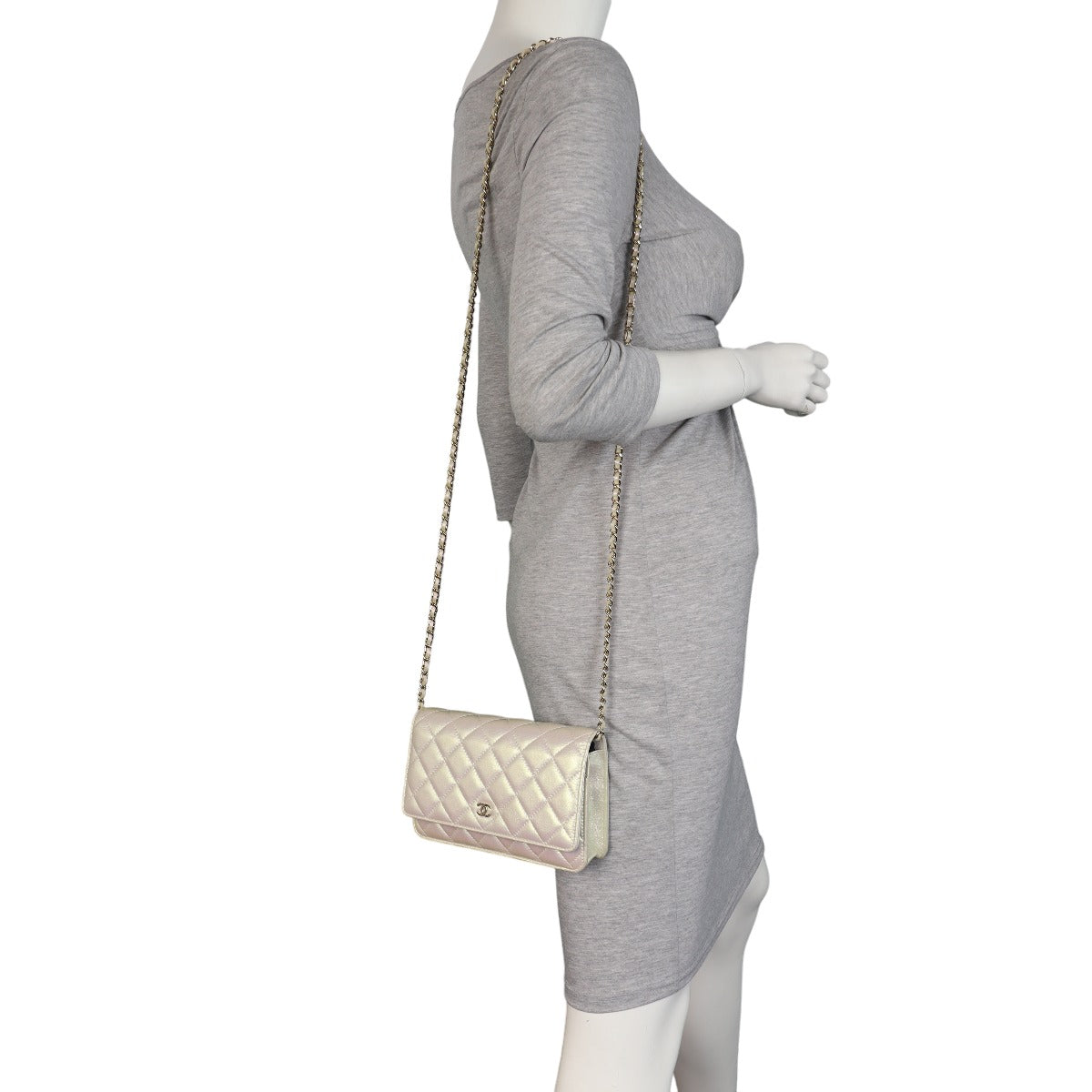 Chanel Classic Wallet on Chain