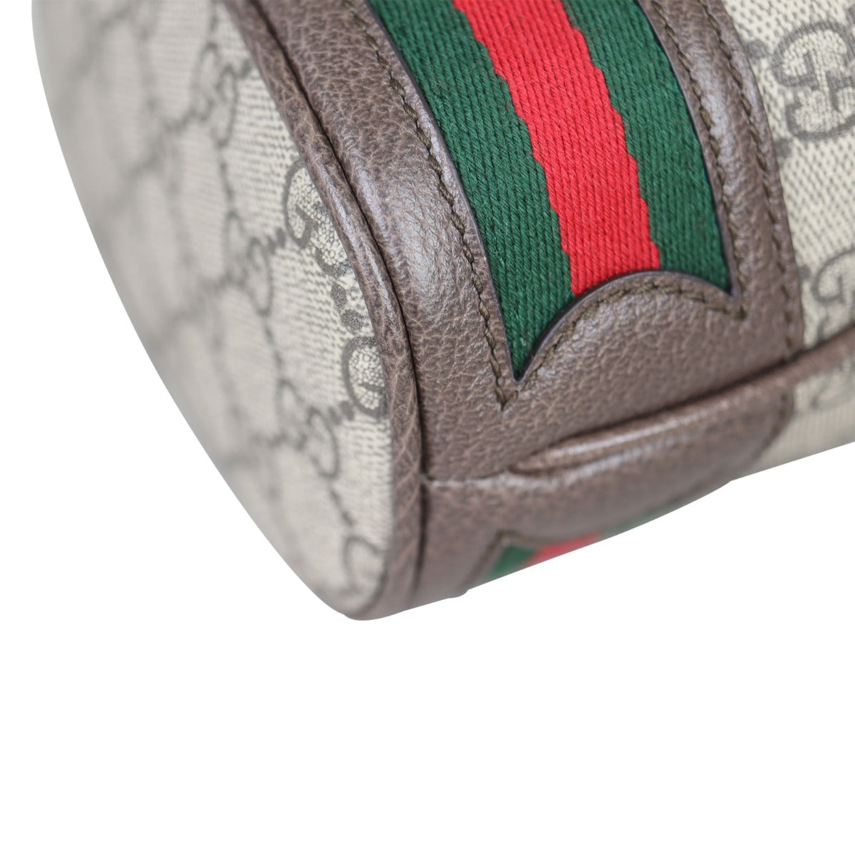 Gucci GG Supreme Ophidia Mini Bucket Bag Corner
