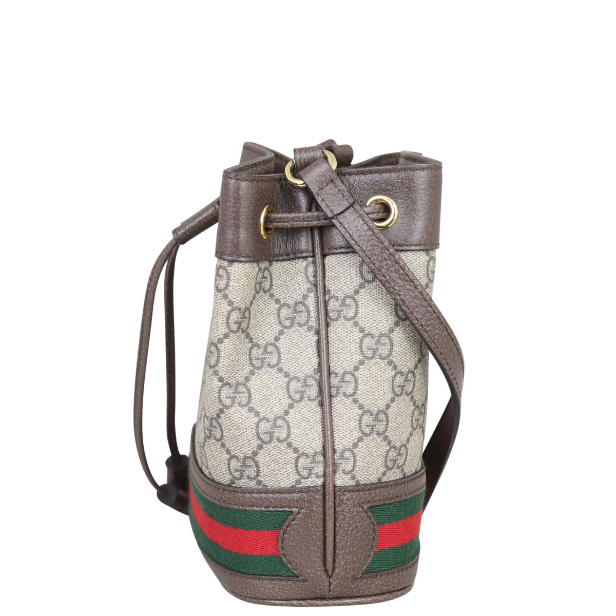 Gucci GG Supreme Ophidia Mini Bucket Bag Side

