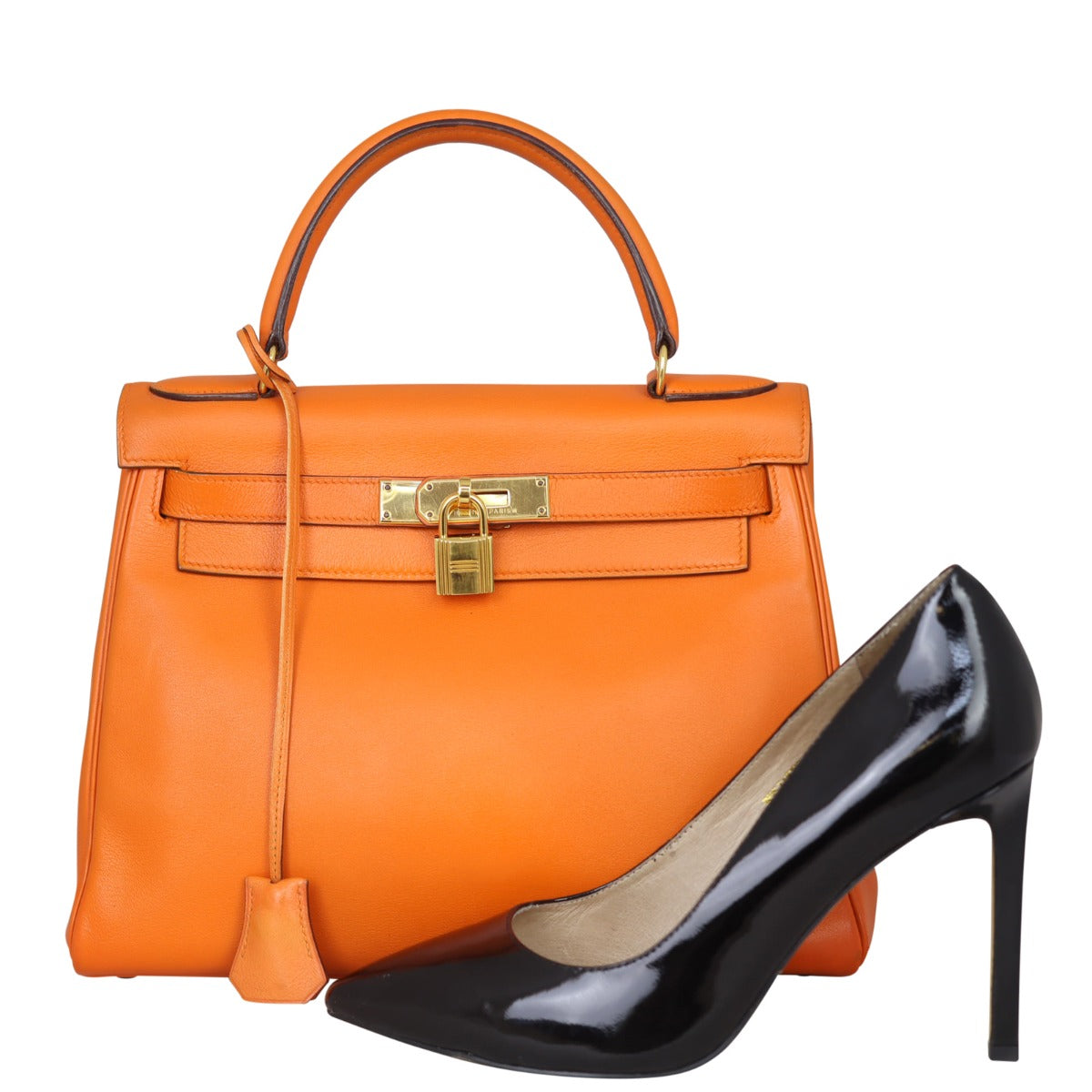 Hermes Kelly 28 Retourne Swift Shoe