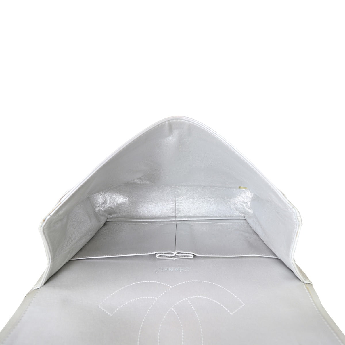 Chanel 2.55 Reissue 227 Double Flap Bag | Silver