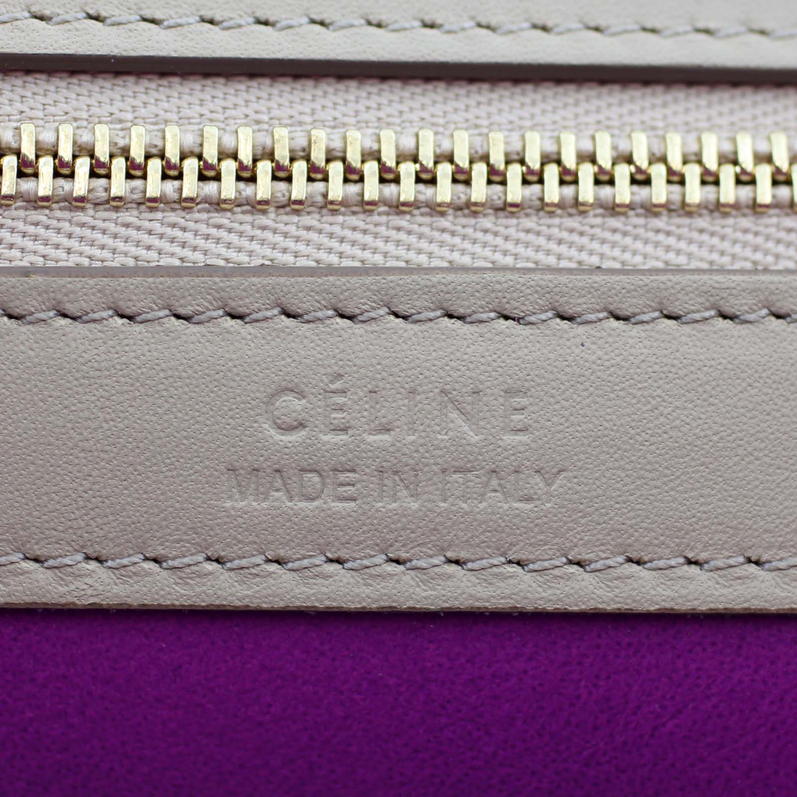 Celine Phantom Cabas Tassel Tote Small Stamp