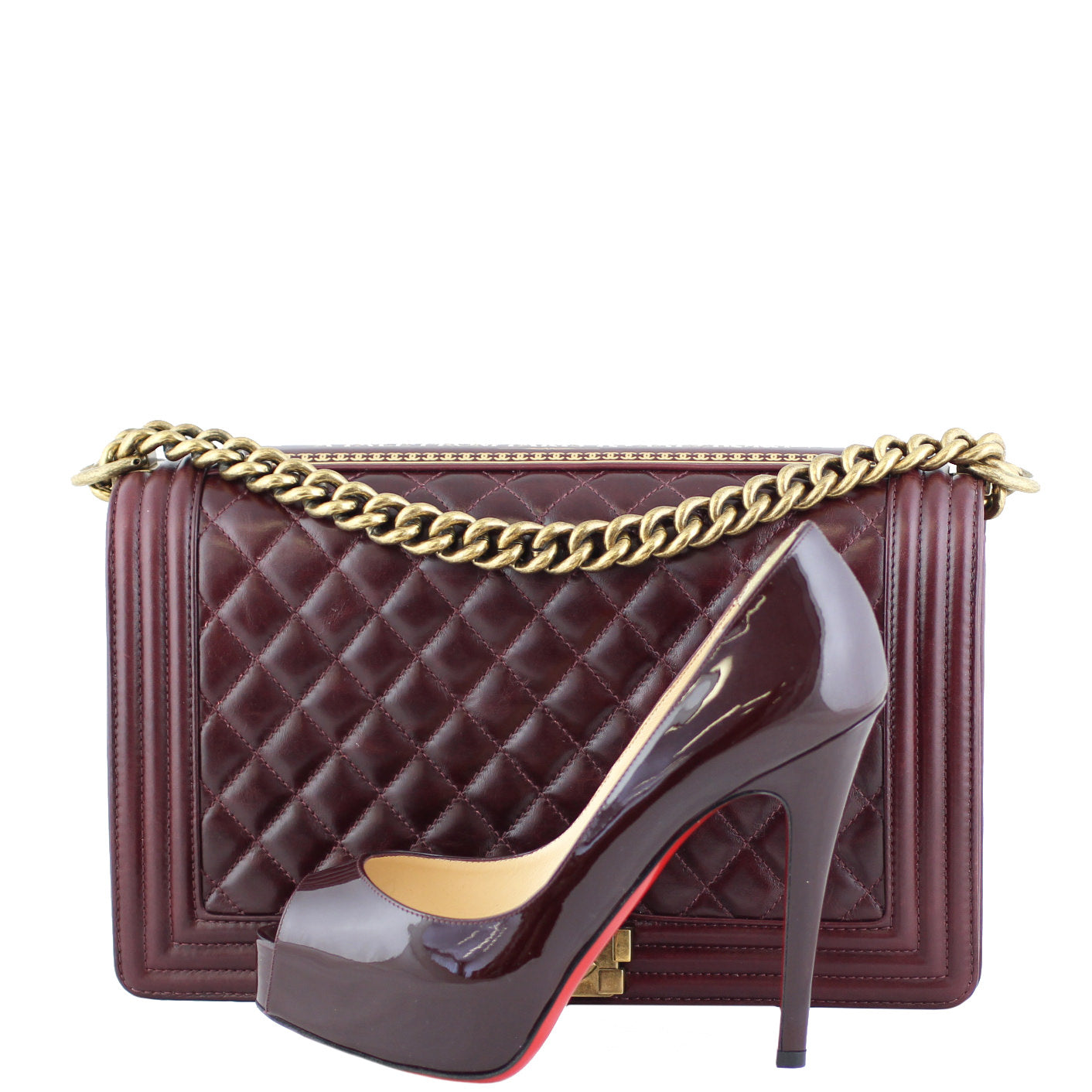 Chanel Boy Bag New Medium Paris-Salzburg Scale