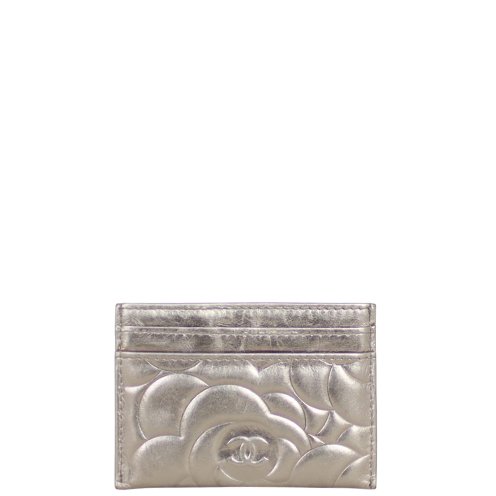 Chanel Camellia Cardholder Front