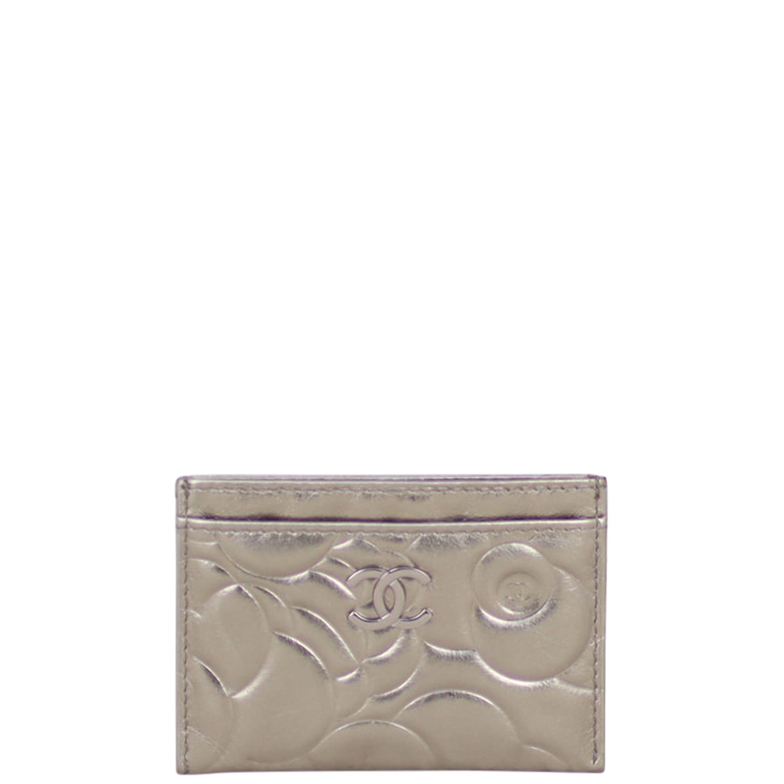 Chanel Camellia Cardholder Back