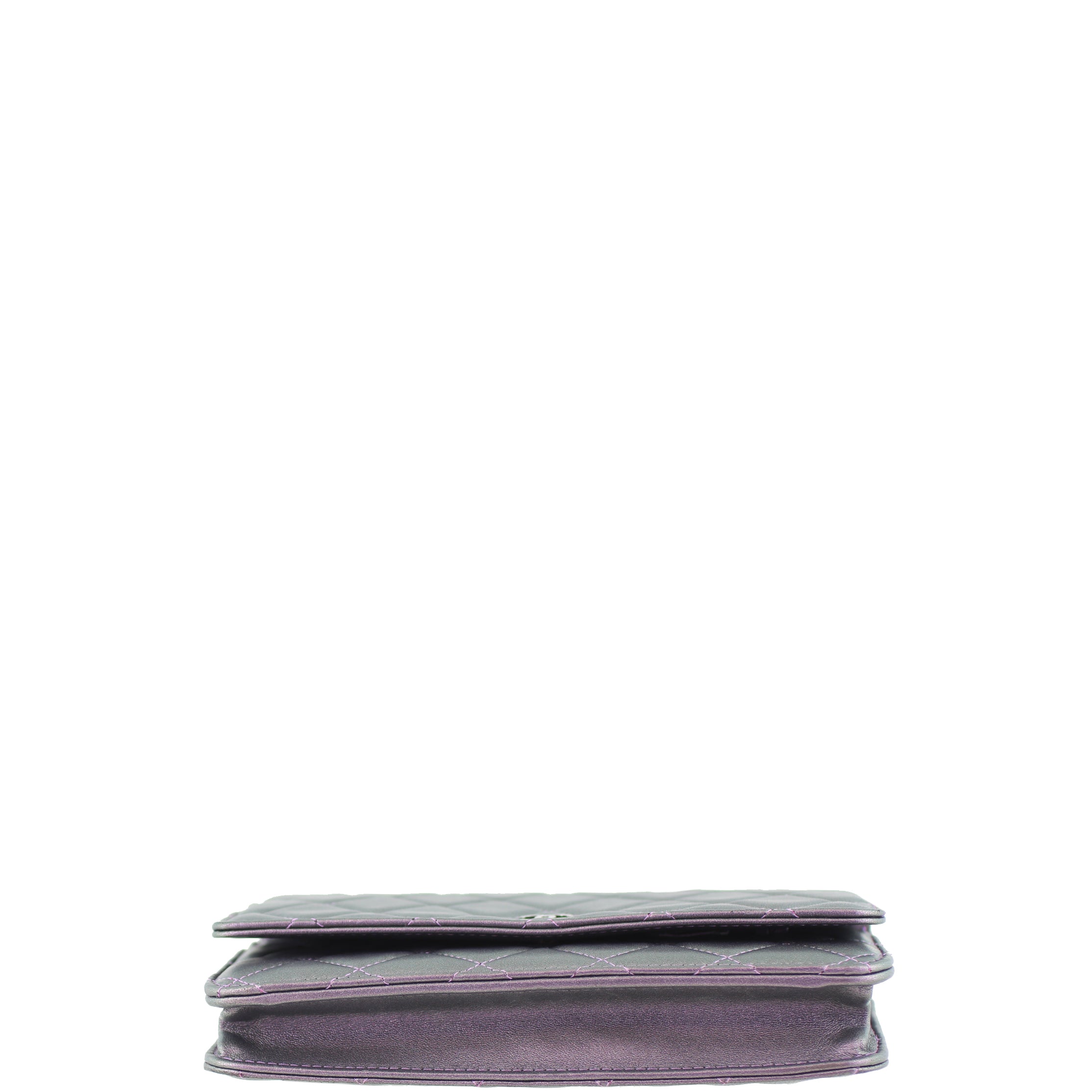 Chanel Classic Wallet On Chain Iridescent Base