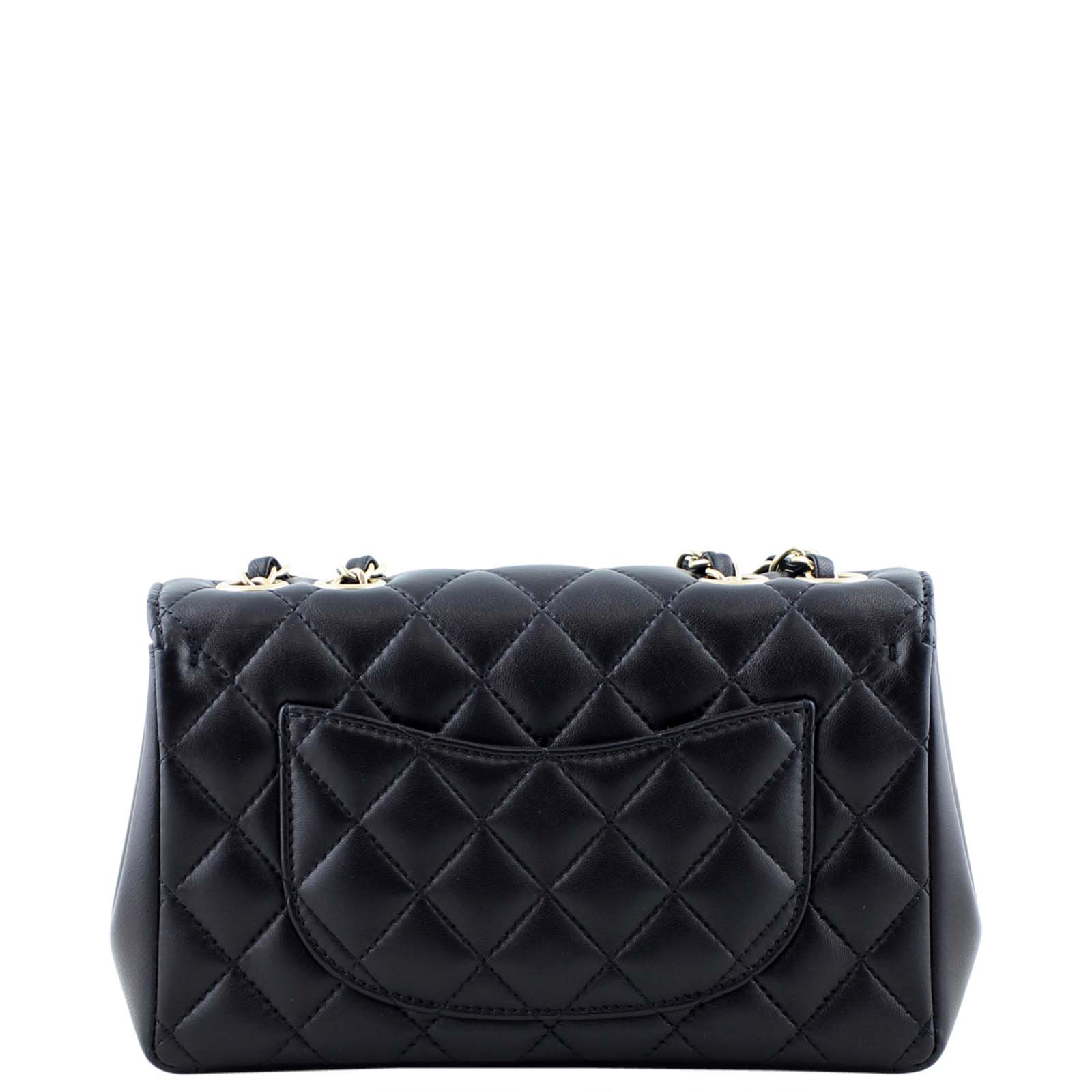 Chanel Quilted Diana Bag Back