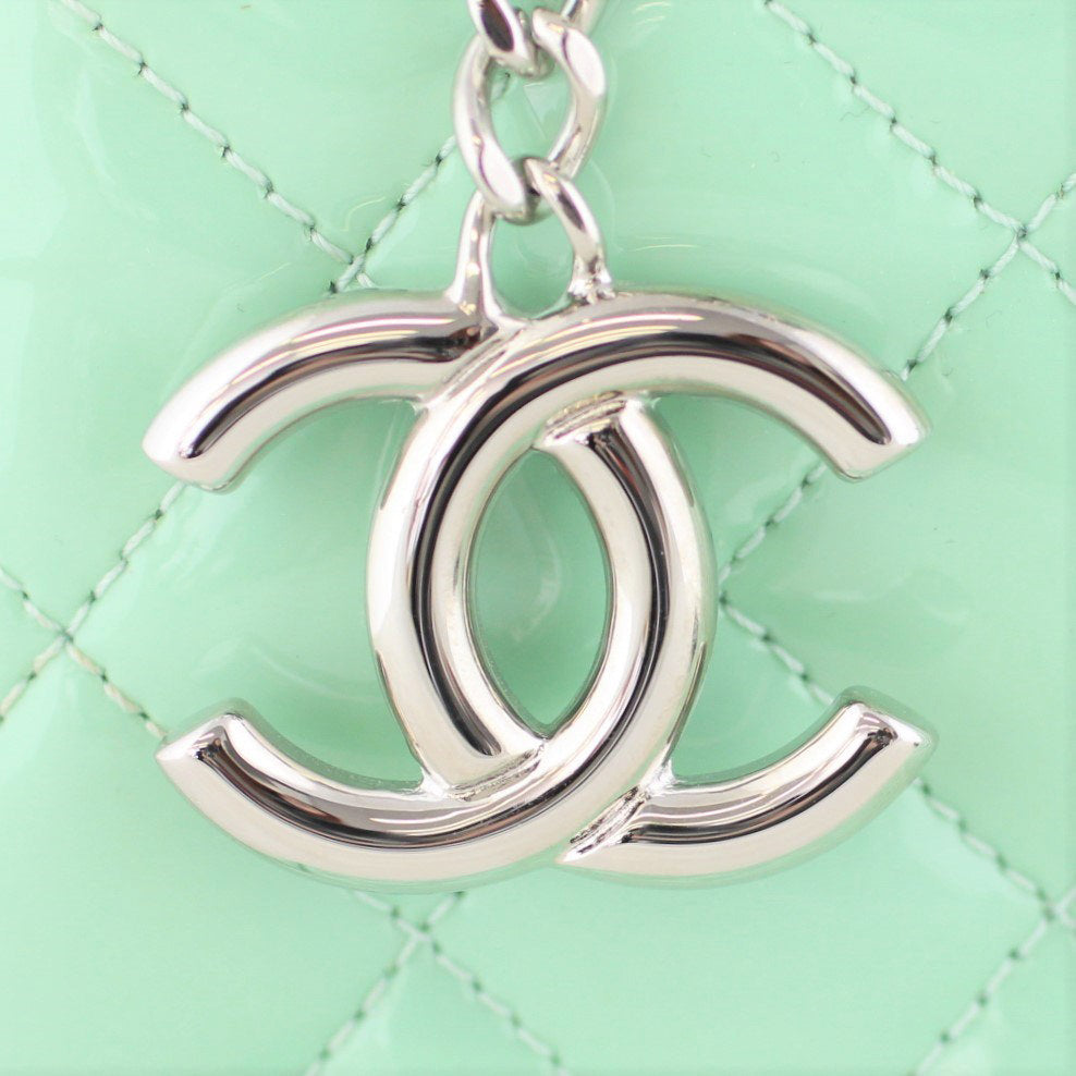 Chanel Mademoiselle Large Bowling Bag Logo