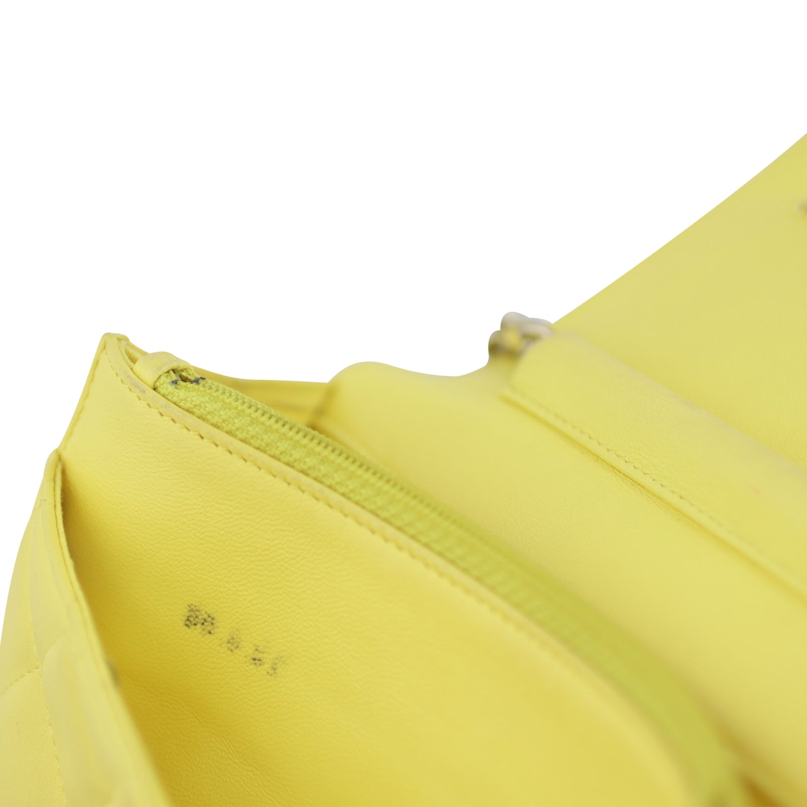 Chanel Classic Wallet on Chain |  Pineapple Yellow