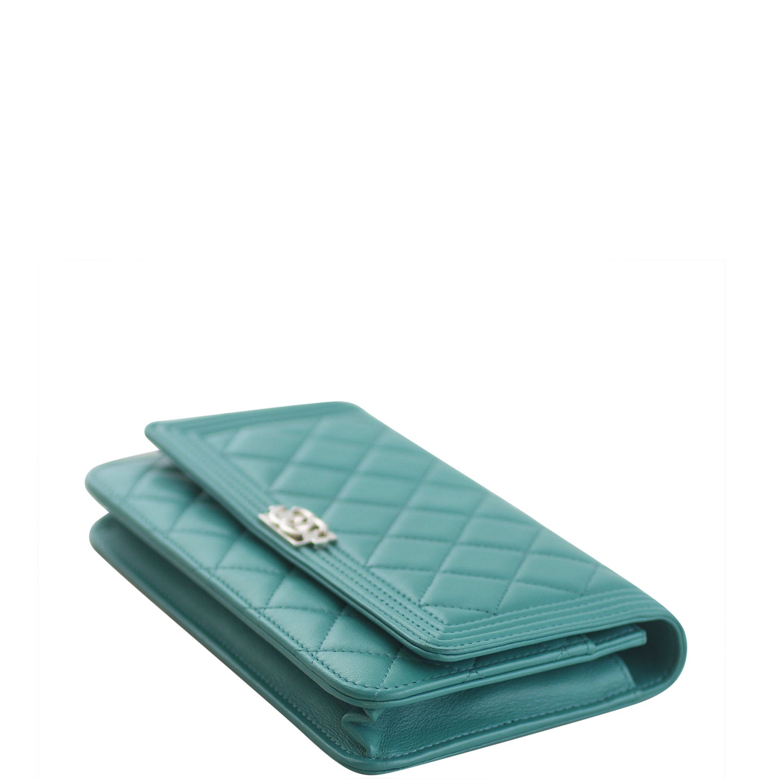 Chanel Boy Wallet On Chain Corner